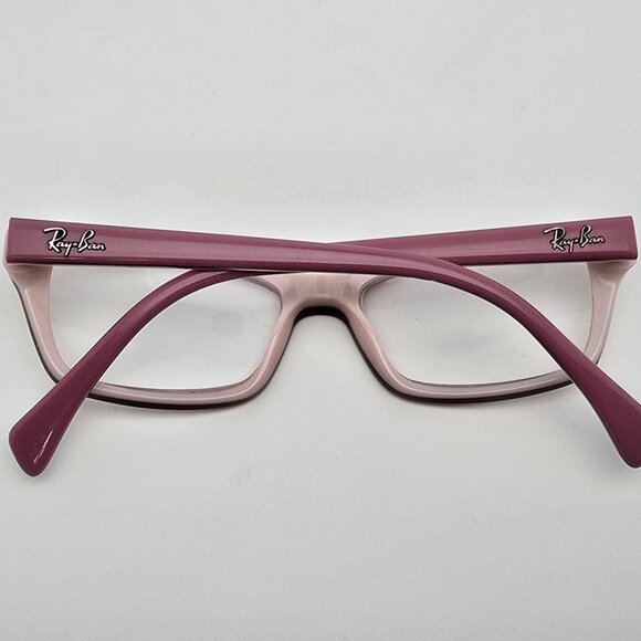 *SOLD* Ray-Ban Junior RB1550 3656 Pink on Light Pink Kids Jr Eyeglasses Frame - Picture 9 of 12